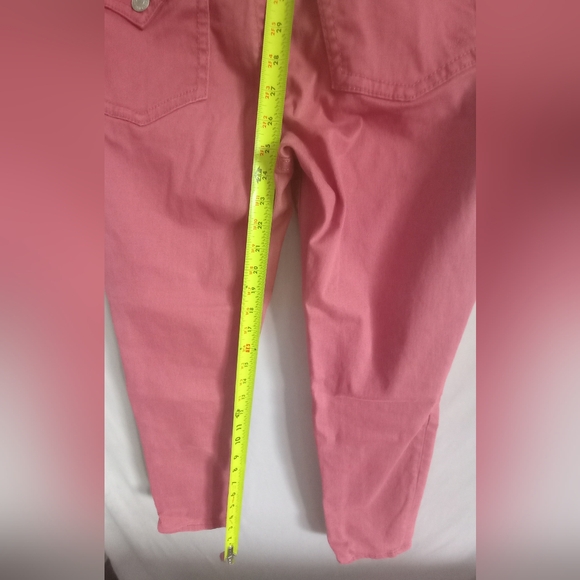Seven7 Scarlett Crop, Women's Size 12, Canyon Rose in Color Jeans - Picture 4 of 8